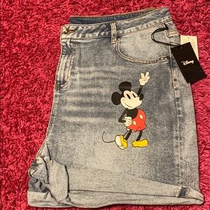 Mickey Mouse Denim shorts